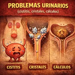 Problemas urinarios en gatos